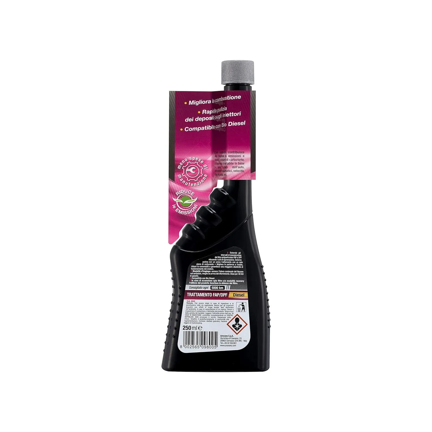 Additivo Diesel Trattamento Filtro Fap/Dpf 250ml