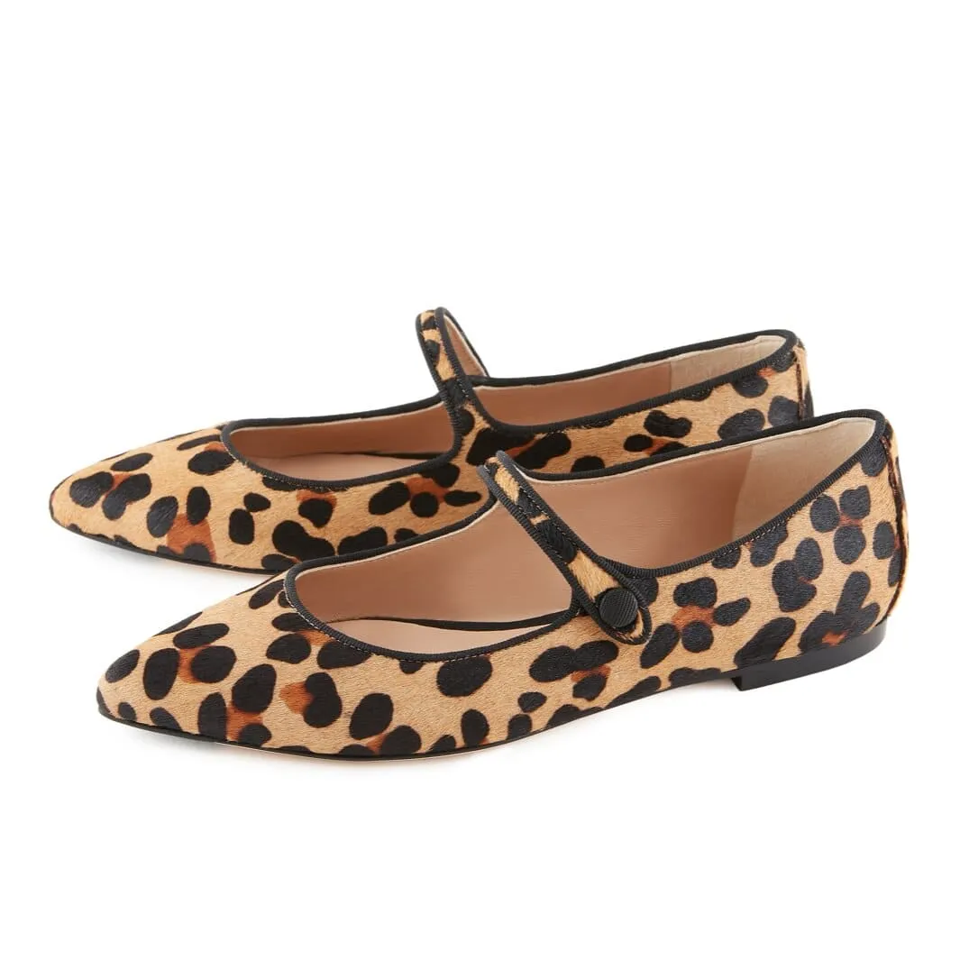 Ballerine Animalier Leopardate