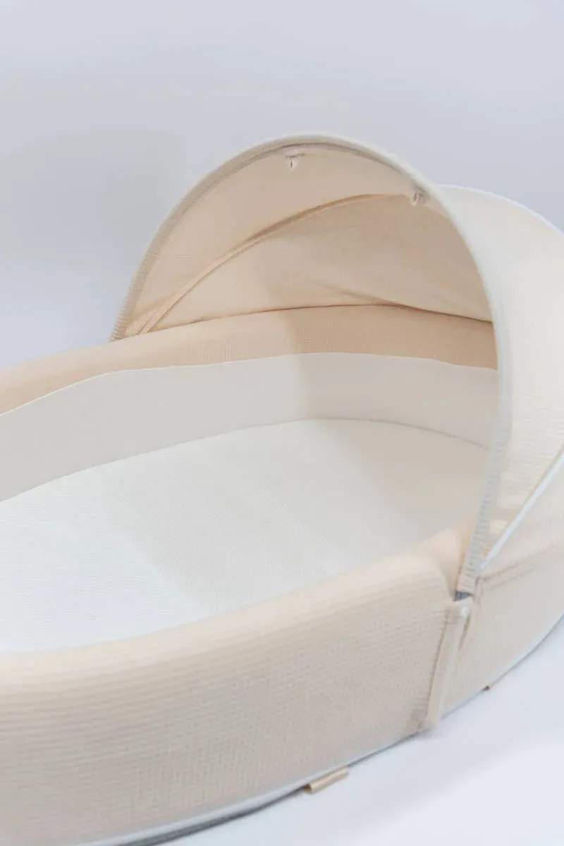 BAMBOOM BABY NEST CO-SLEEPING BABY BED 90x56cm - Ivory