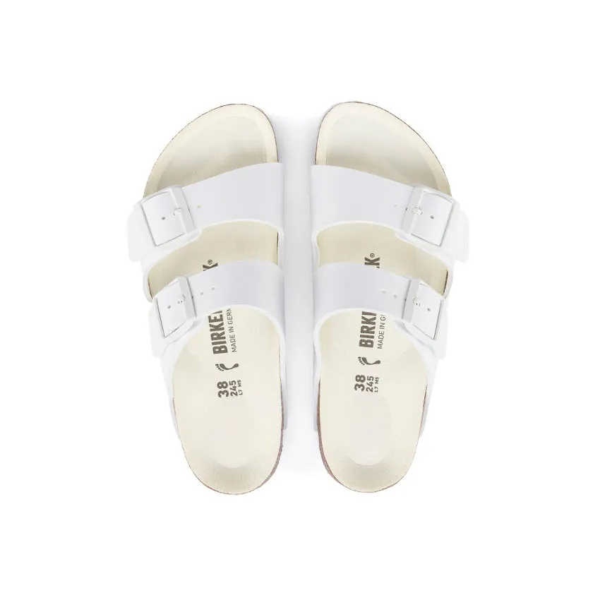 BIRKENSTOCK SANDALO ARIZONA TRIPLES 1019046 BIANCO