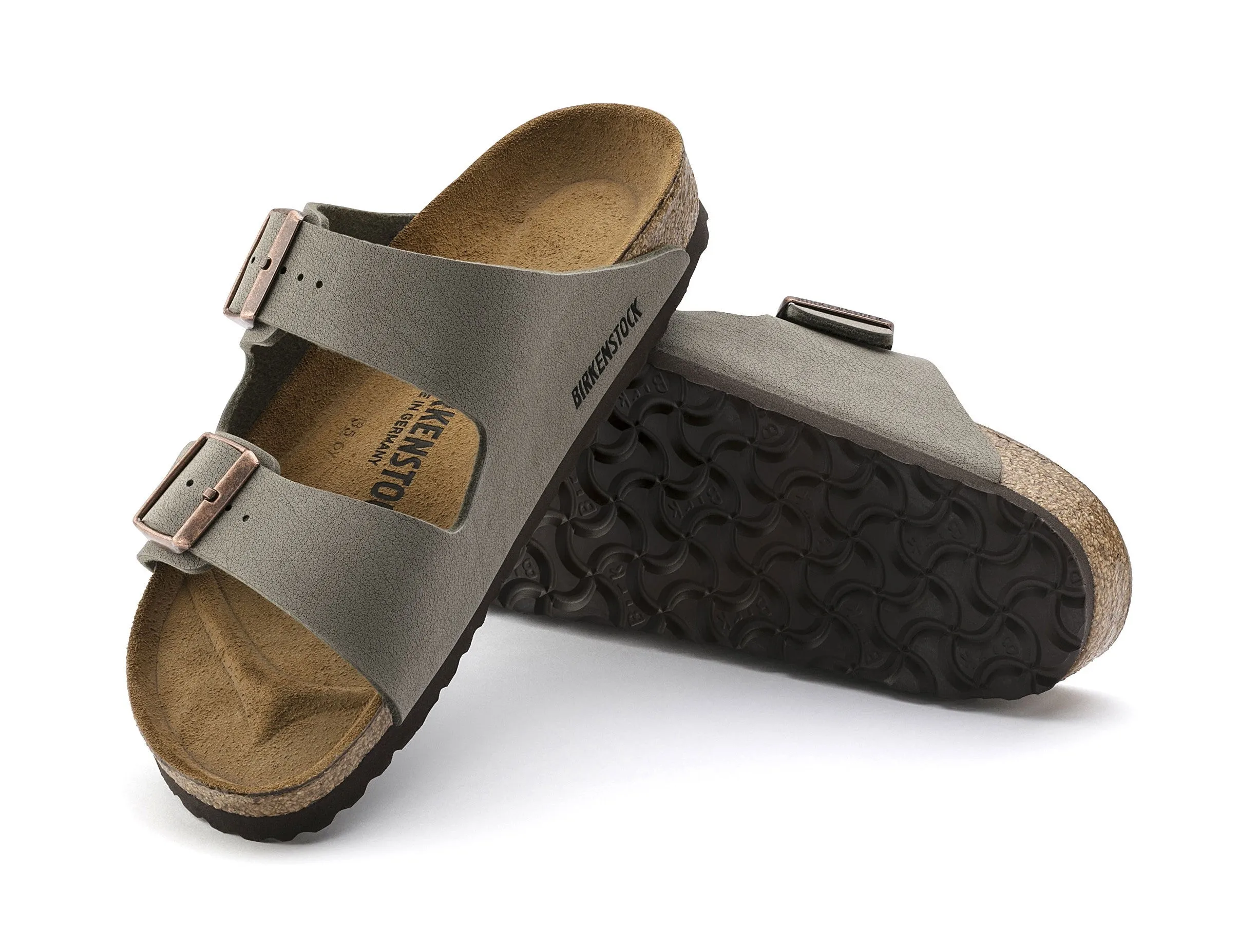 Birkenstock Uomo Arizona Ciabatte 2 Fasce Birko-Flor