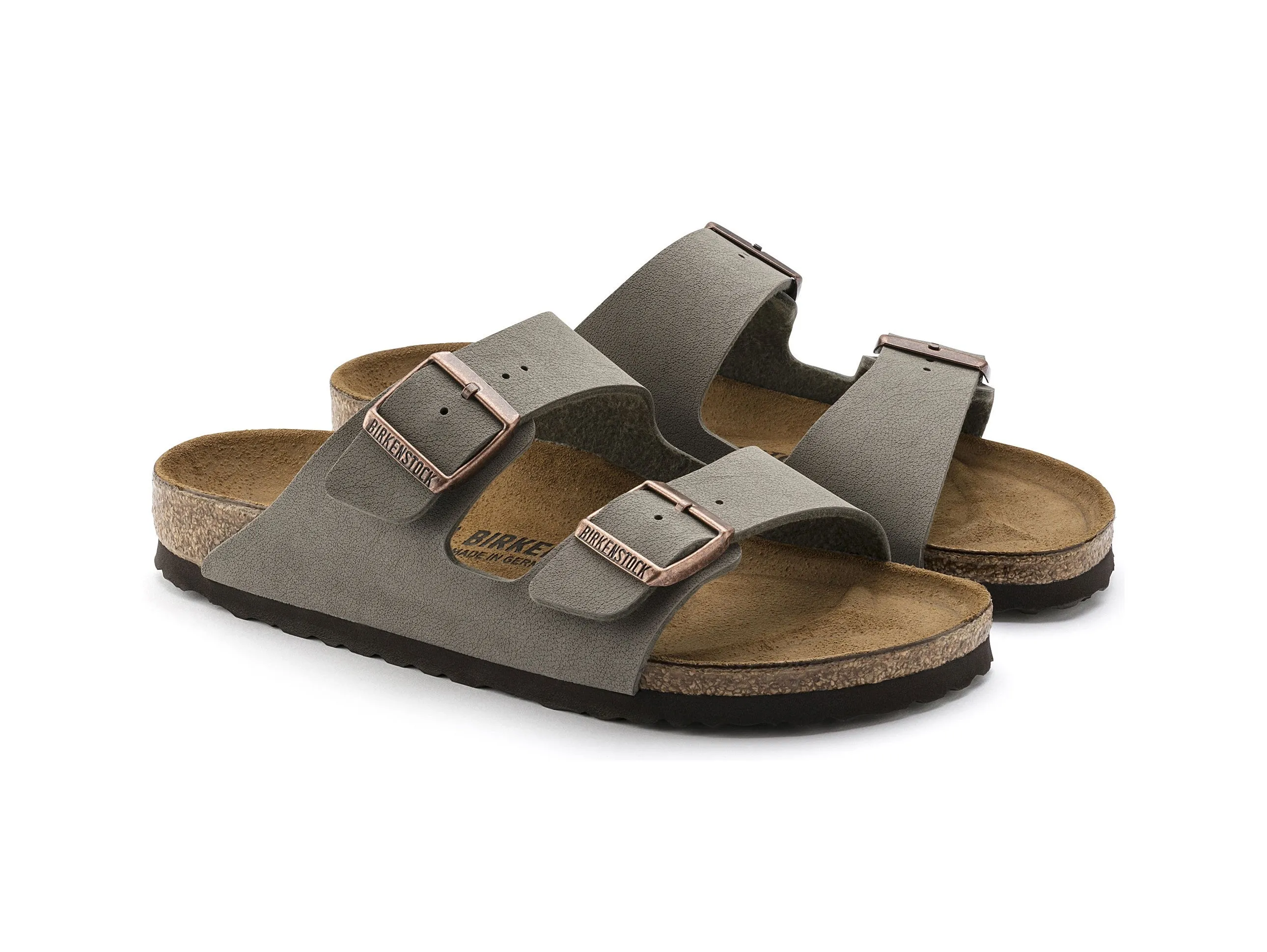 Birkenstock Uomo Arizona Ciabatte 2 Fasce Birko-Flor