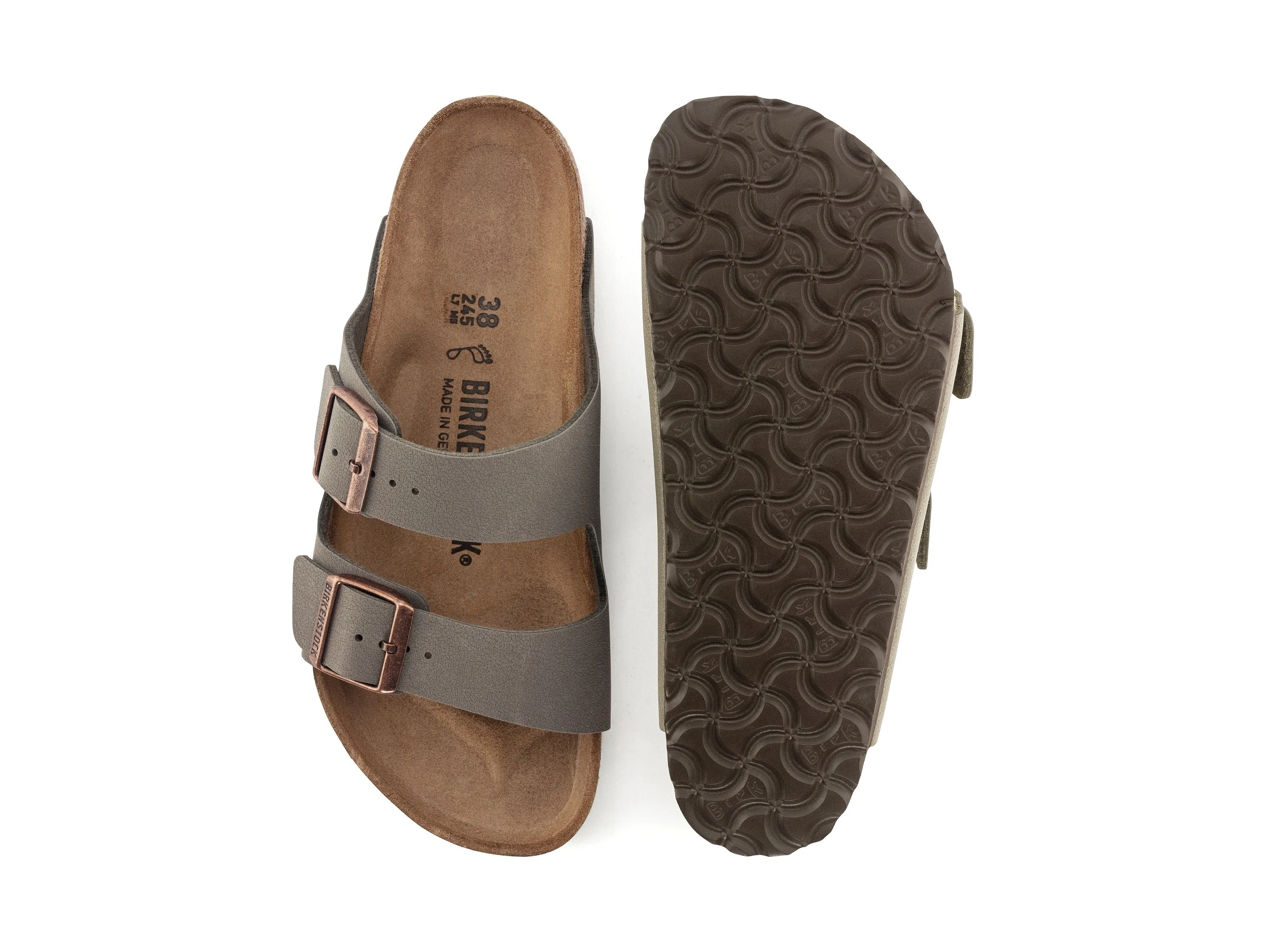 Birkenstock Uomo Arizona Ciabatte 2 Fasce Birko-Flor