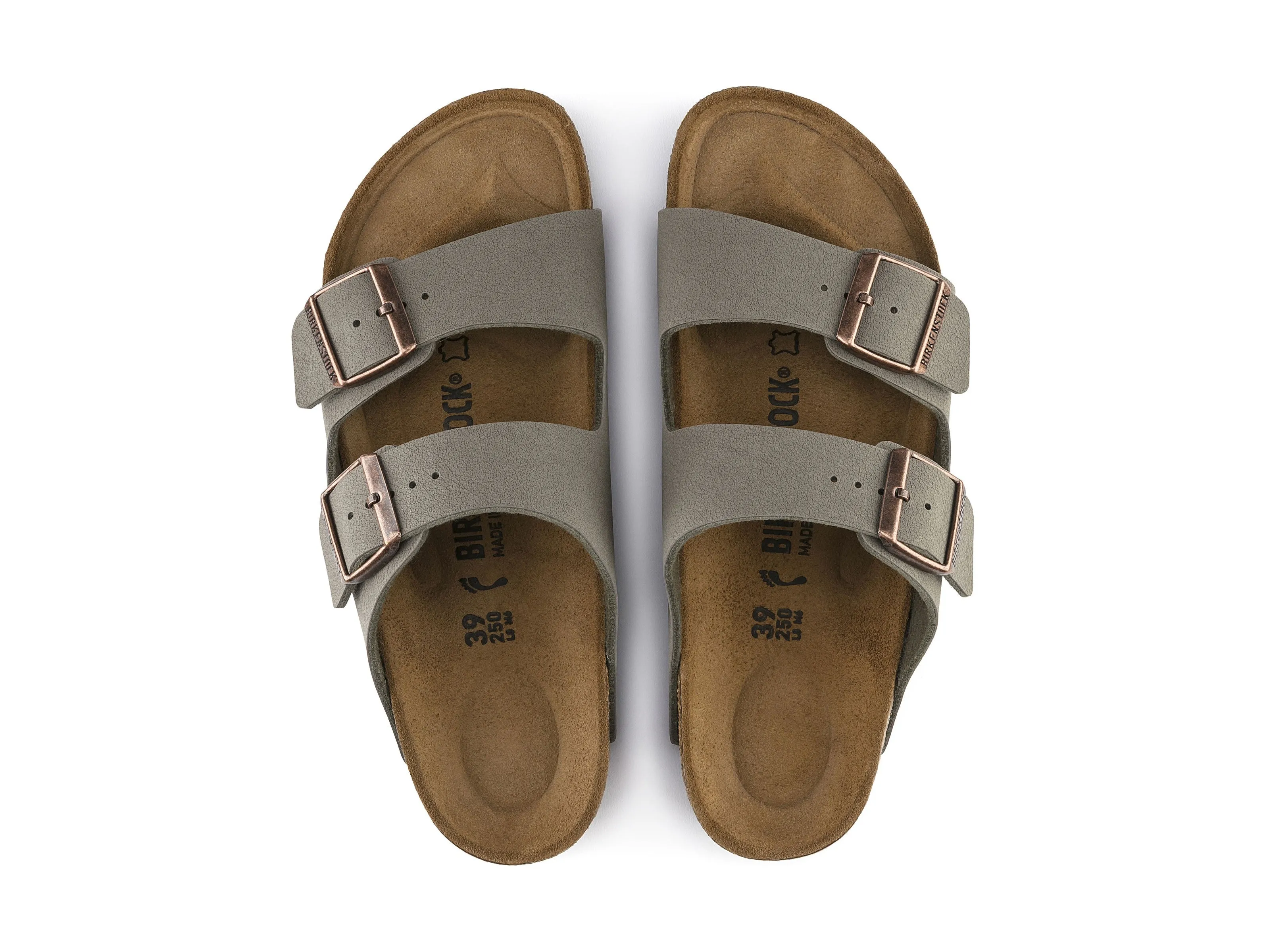 Birkenstock Uomo Arizona Ciabatte 2 Fasce Birko-Flor