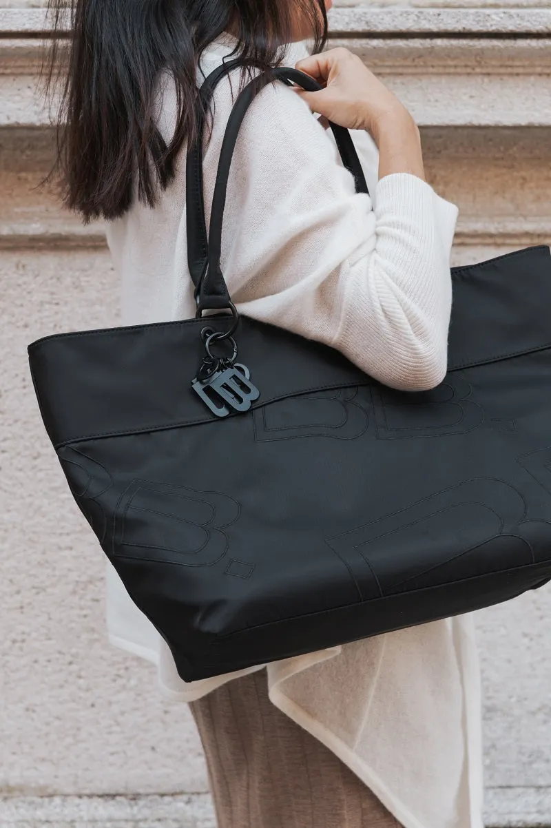 Borsa a tracolla in tessuto - BLACK 21 - emotional