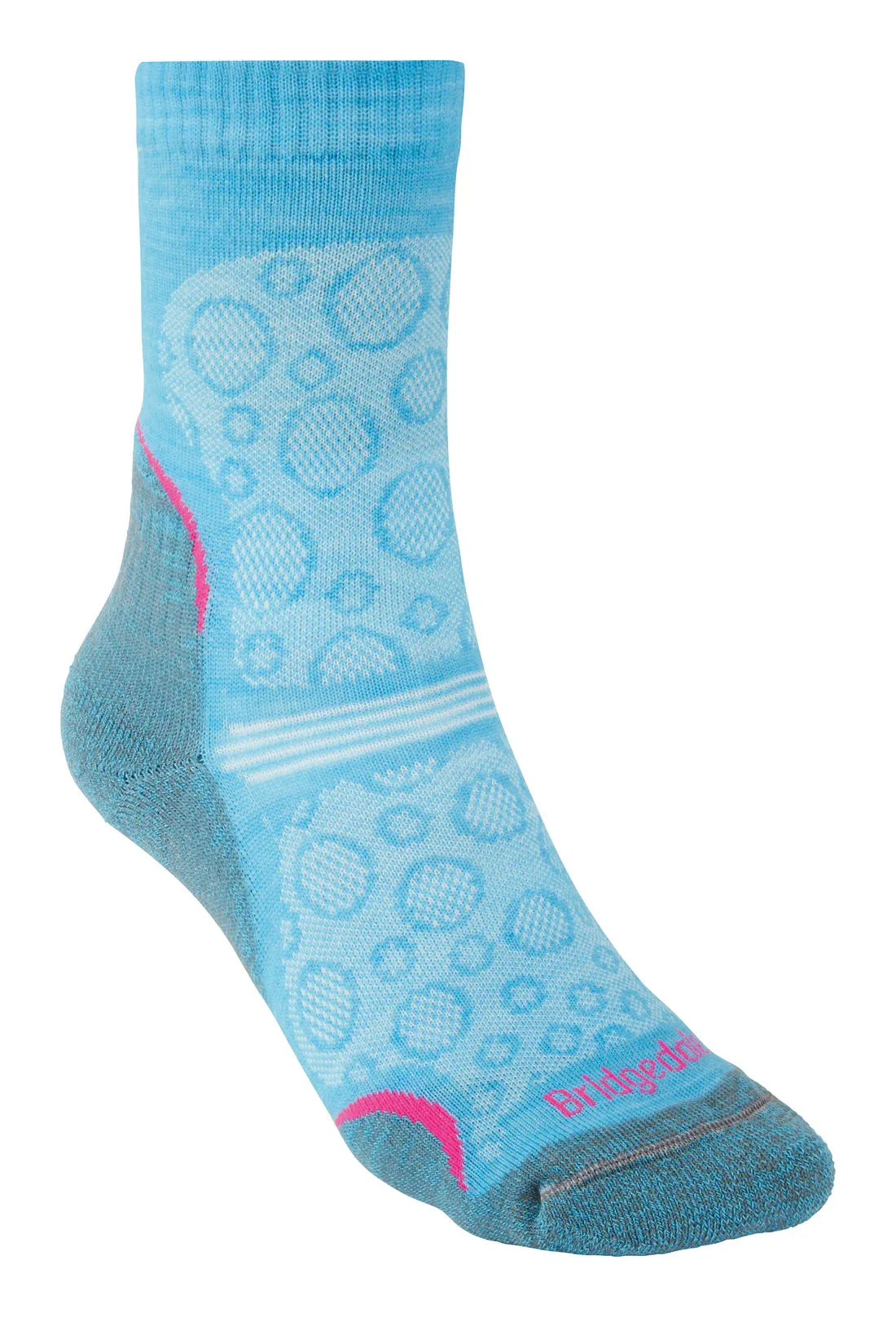 Bridgedale Ladies Hike Ultra Light T2 Merino Performance Crew Walking Socks