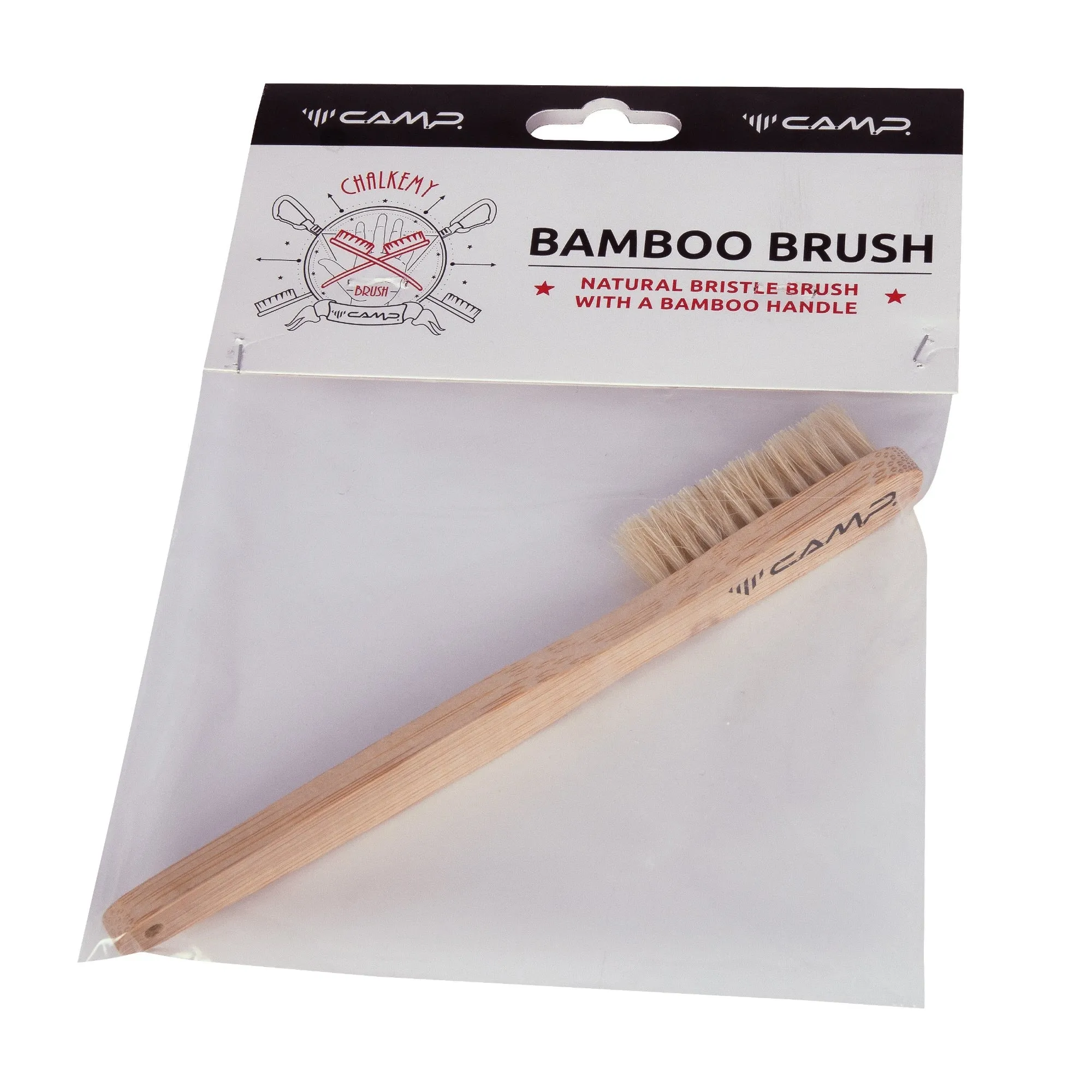 CAMP BAMBOO BRUSH - SPAZZOLINO DA ARRAMPICATA PER LA PULIZIA DI APPIGLI E APPOGGI