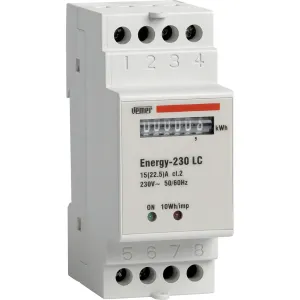 CONTATORE DI ENERGIA DIN PER CONTROLLO CONSUMI VEMER VN960100