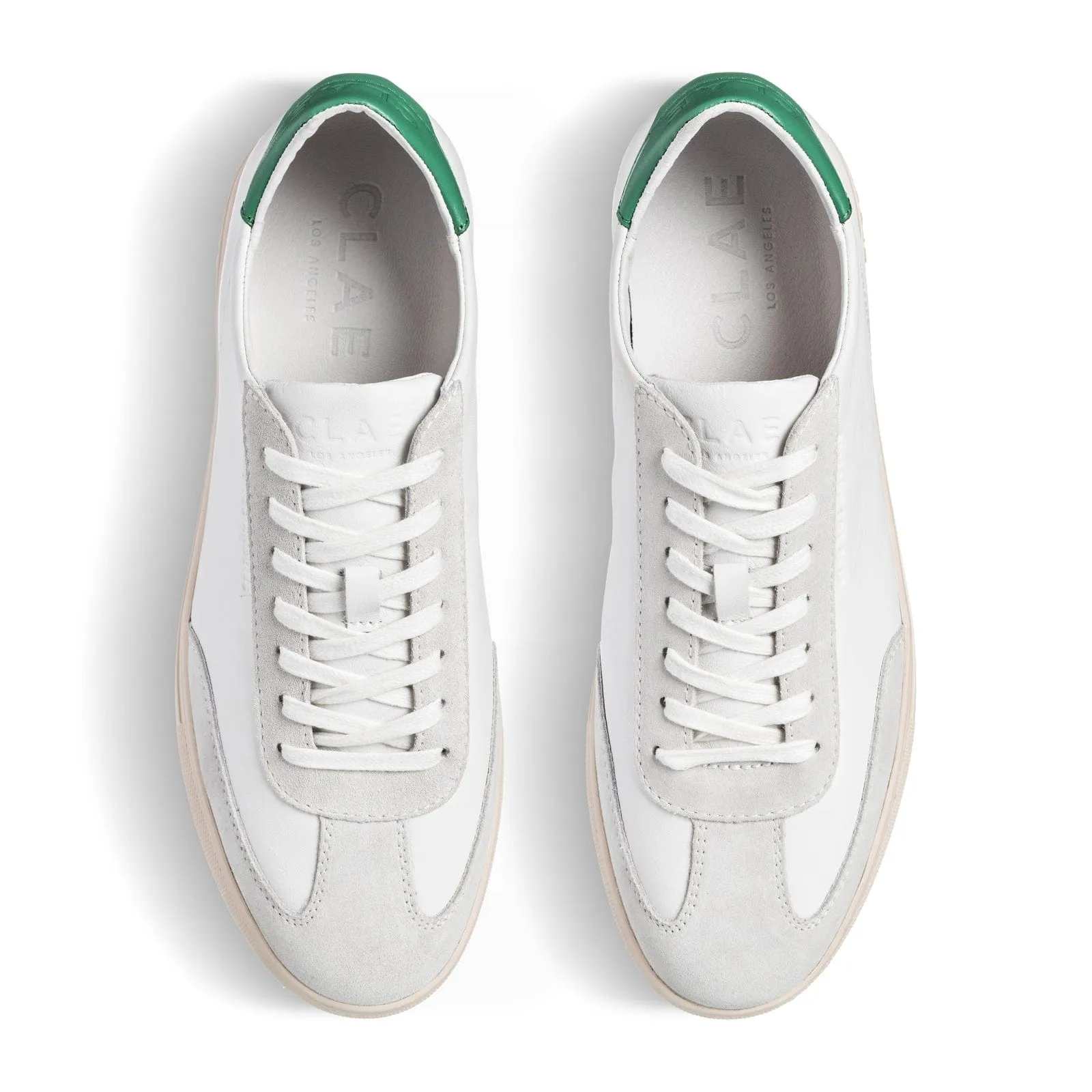 DEANE - WHITE LEATHER PINE GREEN