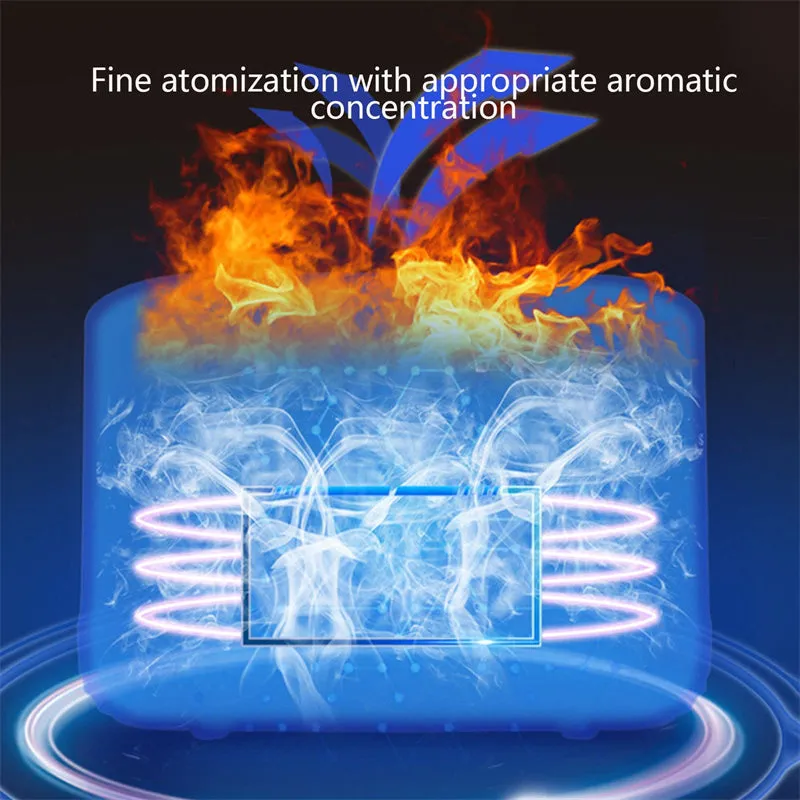 Diffusore Umidificatore Elk a Fiamma: Lampada Atmosferica per Decorazioni Natalizie