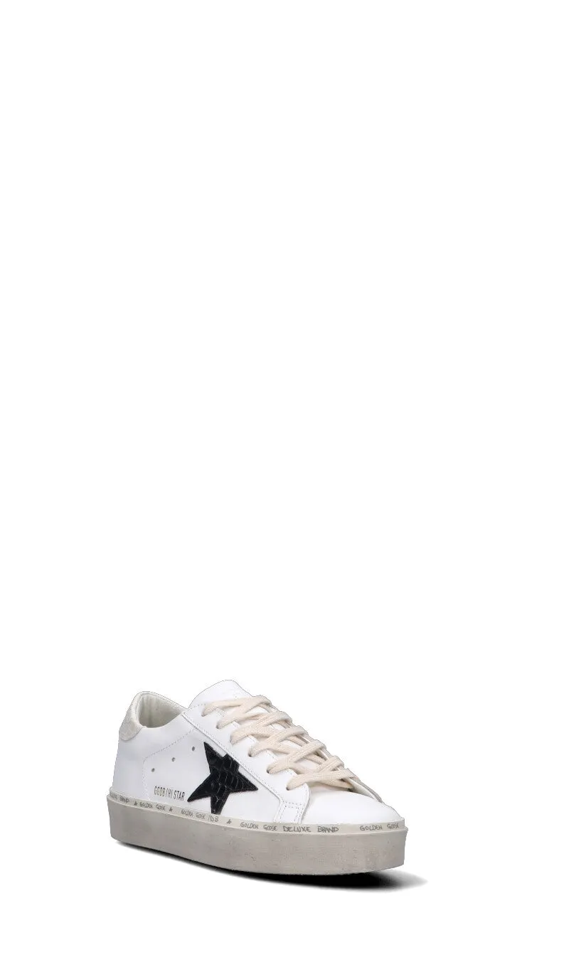 GOLDEN GOOSE HI STAR Sneaker donna bianca in pelle