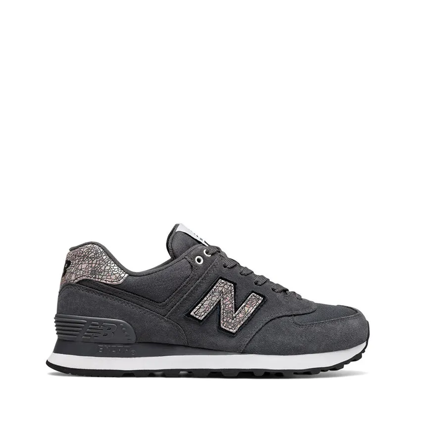 NEW BALANCE SNEAKERS WL574CID GRIGIO SCURO