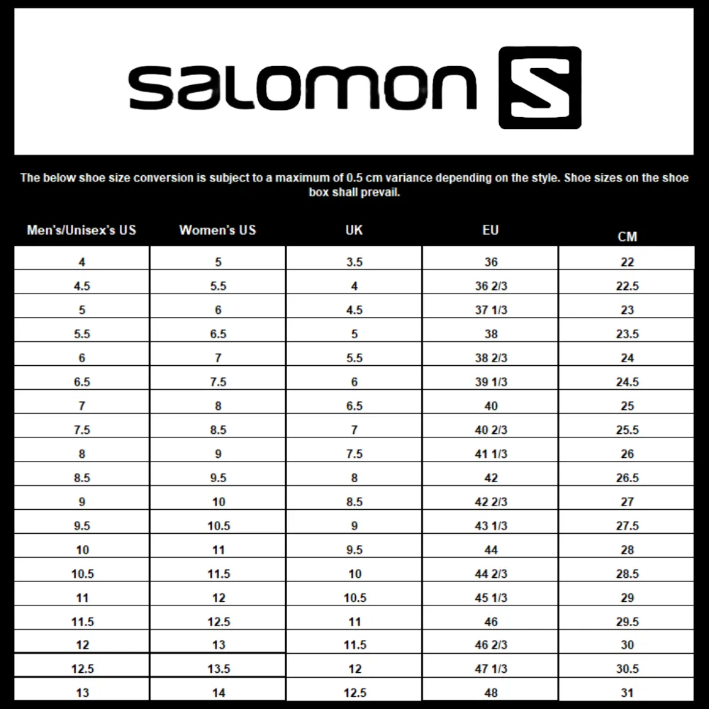 SALOMON ACS  -WHITE