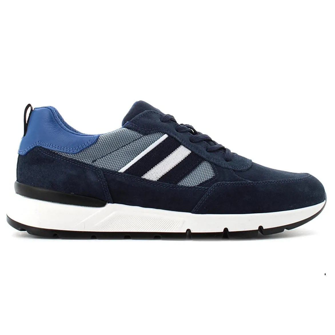 Scarpe uomo NEROGIARDNI art. E202351U 207 sneakers blu avio casual