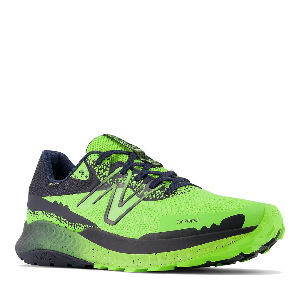 Scarpe Uomo NEW BALANCE Sneakers Trail DynaSoft Nitrel V5 GTX colore Pixel Green e Eclipse