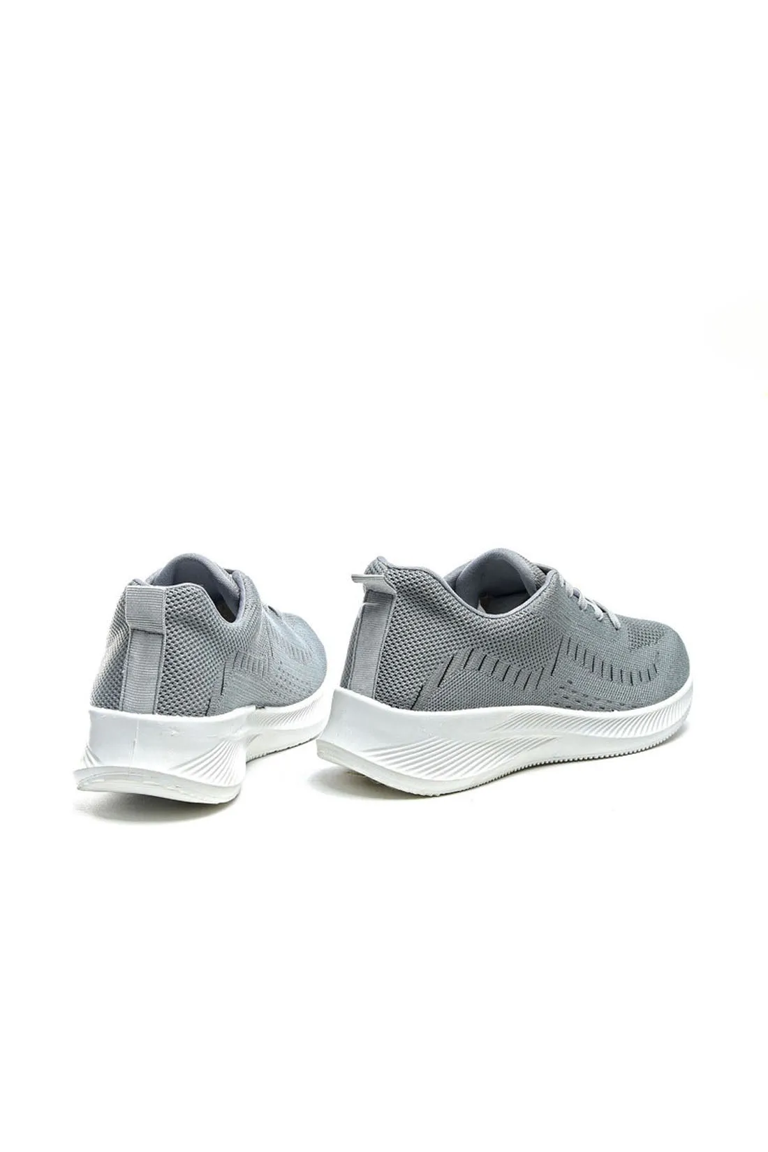 UrbanVibe Sneakers - Sportive - Lace-Up Closure - Grey