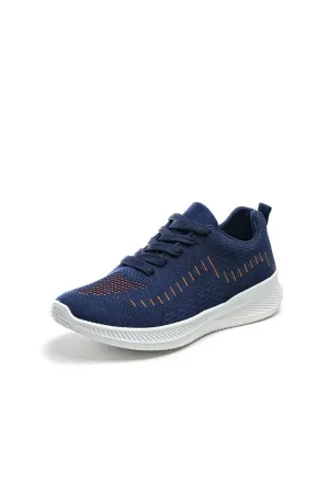 UrbanVibe Sneakers - Sportive - Lace-Up Closure - Navy